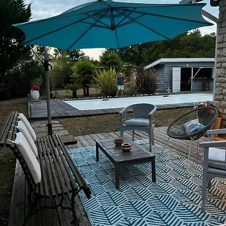 Tres Belle Avec Piscine Au Calme De La Foret *